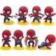 thumbnail image 1 of Set 8 x Figurina tort, PVC, Model Spider-Man, 5 cm, Multicolor, 1 of 5
