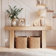 thumbnail image 4 of Costway Table Console Longue, Table d'Entrée Style Ferme avec Rangement, Table de Sofa en Bois, 4 of 10