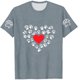 thumbnail image 4 of Tops Y Blusas de las Mujeres Estampadas Cuello Redondo Manga Corta, Poliéster Casual Top para Diario, Fiesta Y Todas las Estaciones, 4 of 8