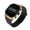 Rose Gold and Black, variant on Eosunjian Digital Sports LED Watch with Large Dial Clear Bold Font Display Accurate Timepiece Comfortable Wristwatch Black