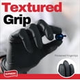 thumbnail image 3 of Guantes médicos desechables Supmedic de nitrilo negro, 5 mil, 100 unidades, 3 of 7