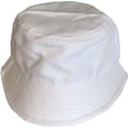 thumbnail image 4 of CoCopeaunts Plain Bucket Hat for Kids Comfort Cotton Girls Bucket Hats Summer Sun Protection Breathable Mesh Boys Fisherman Hat, 4 of 8