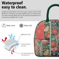 thumbnail image 3 of Obrewu Pioneer Flower Lunch Bag for Adult, Insulated, Leakproof, Oxford Cloth, 3 of 7