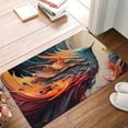 thumbnail image 2 of KLL Dynamic Fire Bird Art Print Front Door Mat Indoor Outdoor Entrance, Non-Slip Mat All-Weather Doormat Indoor Outdoor Rug Patio Porch Entryway Mat, 23.6''x15.7'', 2 of 7