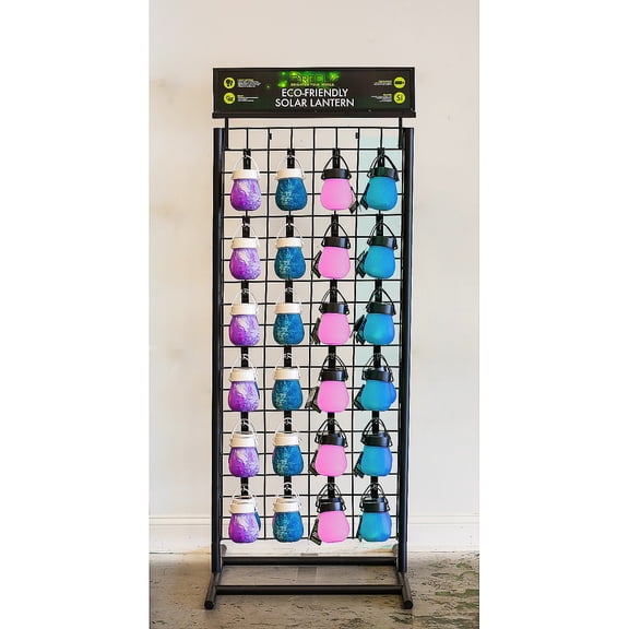 Evergreen Garden Grid Display