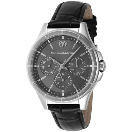 TechnoMarine Womens MoonSun Quartz Chronograph Charcoal Dial Watch