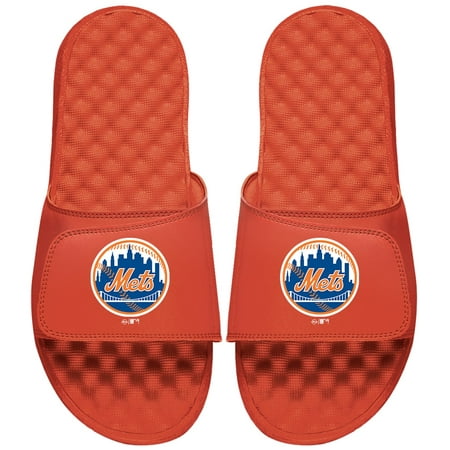 

Men s ISlide Orange New York Mets Primary Logo Slide Sandals
