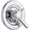 Chrome, variant on Delta Faucet Lahara 17 Series Dual-Function Shower Handle Valve Trim Kit, Chrome T17038 (Valve Not Included)