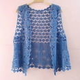 thumbnail image 2 of Women Vest Women's Sleeveless Knitted Hollow Vest Retro Crochet Cardigan for Summer Spring Autumn Sleeveless Cardigan, 2 of 5