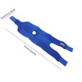 thumbnail image 4 of 2pcs Rubber Sponge Sports Knee Pad Brace Cycling Breathable Elastic Patella Strap Support, 4 of 5