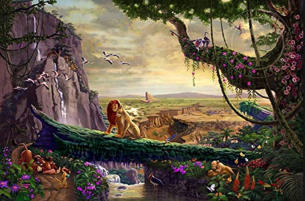 Ceaco - Thomas Kinkade - The Disney Collection - 4 In 1 Multipack - Jigsaw Puzzle