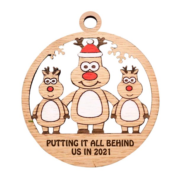 De Madera Ahueca Hacia Fuera El Árbol De Navidad Que Cuelga El Regalo Colgante Para Amigos Y Familiares Guardurnaity HA044561-05