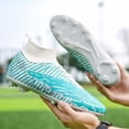 thumbnail image 4 of Zapatos de fútbol para hombre, botas transpirables de alta calidad, ultraligeras, para entrenamiento, envío directo, 4 of 4