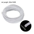 thumbnail image 2 of UL1007 24AWG Gauge Stranded Hook-Up Wires, Electrical Wire Tinned Copper Wire 30m/100ft White, 2 of 6