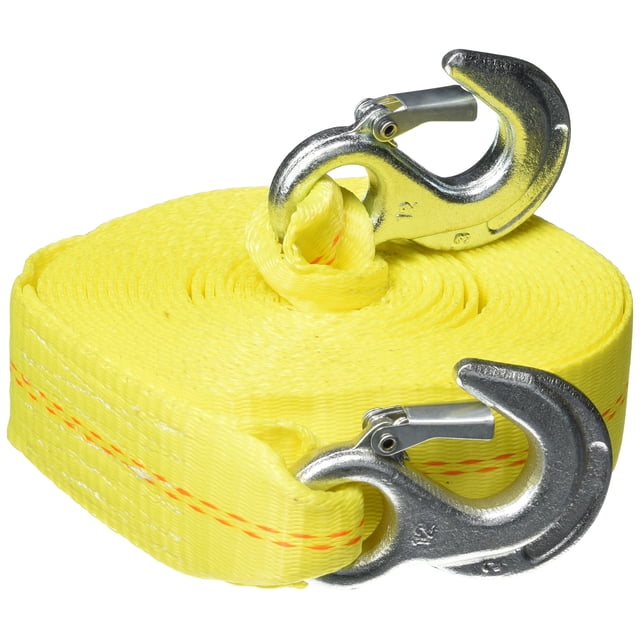 Correa de remolque KEEPER 89825, resistente, 12 000 libras, capacidad de 25 cm x 2 m