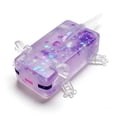 thumbnail image 6 of Dumpling Stress Doll​ Glitter Dinosaur Shape Jelly Transparent Material Cute Facial Expression Handheld Squeeze Desk Stress Relief Fidget, 6 of 6