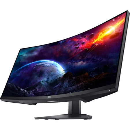 Dell S3422DWG 34" Class UW-QHD Curved Screen Gaming LCD Monitor, 21:9