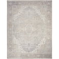 thumbnail image 4 of Nourison Vintage Washables 9' x 12' Light Blue Vintage Indoor Rug, 4 of 9