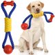 thumbnail image 1 of Juguete de cuerda para perros Aitmexcn, interactivo, tira y afloja, para todos los tamaños, 1 of 6
