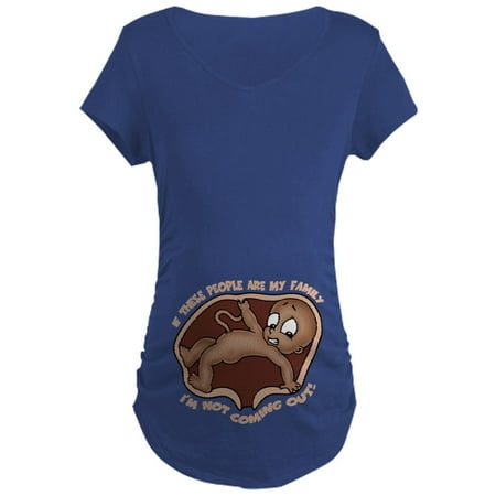 

CafePress - Familiaphobia DS Maternity Dark T Shirt - Maternity Dark T-Shirt