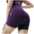 thumbnail image 4 of AXXD Athletic Shorts Women Summer High Waisted Seamless Shaping Shorts Comfy Breathable Shaper Mother's Day, 4 of 5