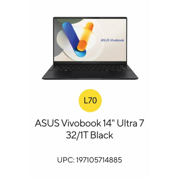 ASUS Vivobook S14 Copilot+ - Hospital admin laptops - Walmart
