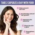 thumbnail image 2 of Healblend Hair Skin & Nails Vitamin Supplement - Support Hair Growth, Healthy Skin, Strong Nails with Multivitamin Multimineral for Women & Men - 60 Capsules, 2 of 9