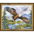 thumbnail image 4 of Free Fall Counted Cross Stitch Kit-19.75"X15.75" 14 Count, 4 of 5
