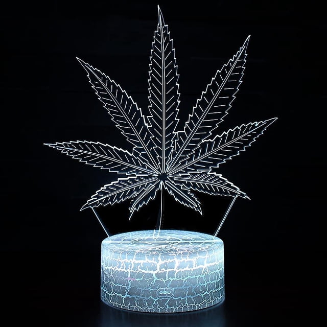 Luz nocturna 3D YONGSHENG Lámpara de mesa de escritorio con ilusión LED 16 colores Cambio remoto Cable USB Botón táctil