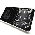 thumbnail image 1 of Anime Oni Mouse Pad Gamer Japanese Desk Mat Large Mousepad Xxl Gaming PC Accessories for Computer Black 400X900 Mouse Rug Laptop, 1 of 5