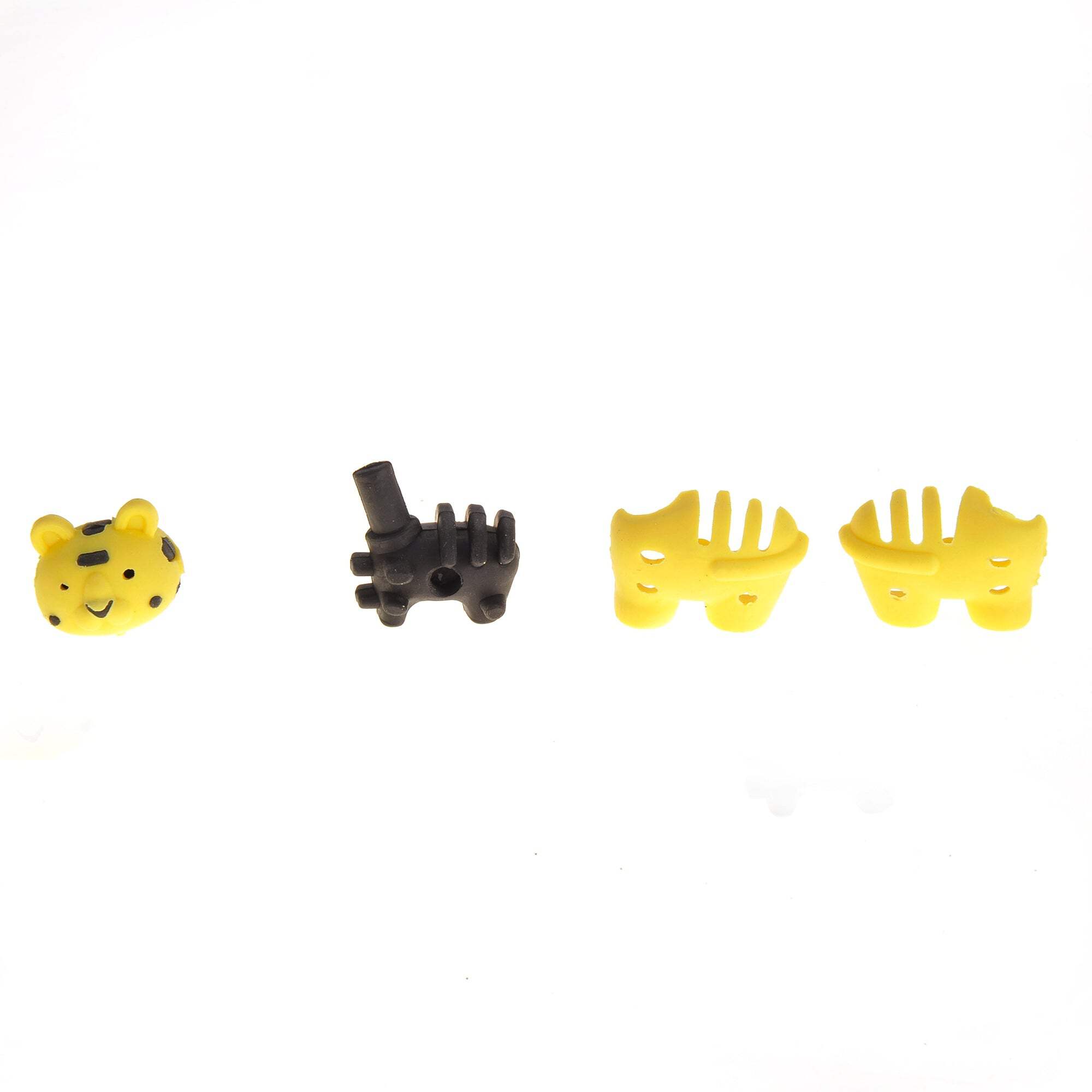 60Pcs Animal Erasers Desk Pets (Random Design)