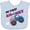 AE-Light Blue, variant on Inktastic My First Fourth of July Monster Truck Boys or Girls Baby Bib