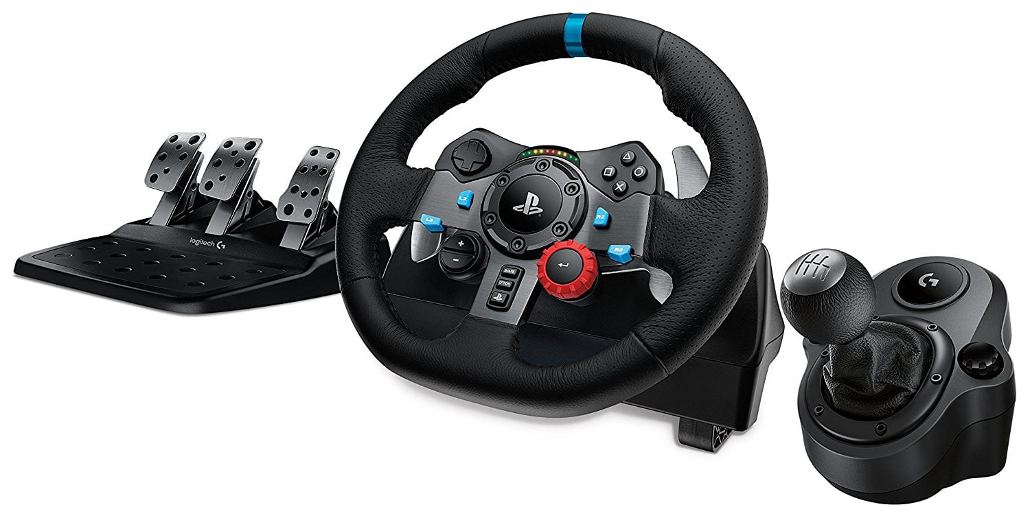 Logitech G29 Driving Force Gaming Racing Wheel Unboxing, Set up, and  Impressions 