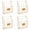 Gold, variant on witspace Wall Mounted Magazine File Rack Organizer for Entryway Mail Office Kitchen Bathroom Home Basket Bin Decor Metal Wire Shelves Storage for A4 Documents Tablest Dms Comic Books Recipes