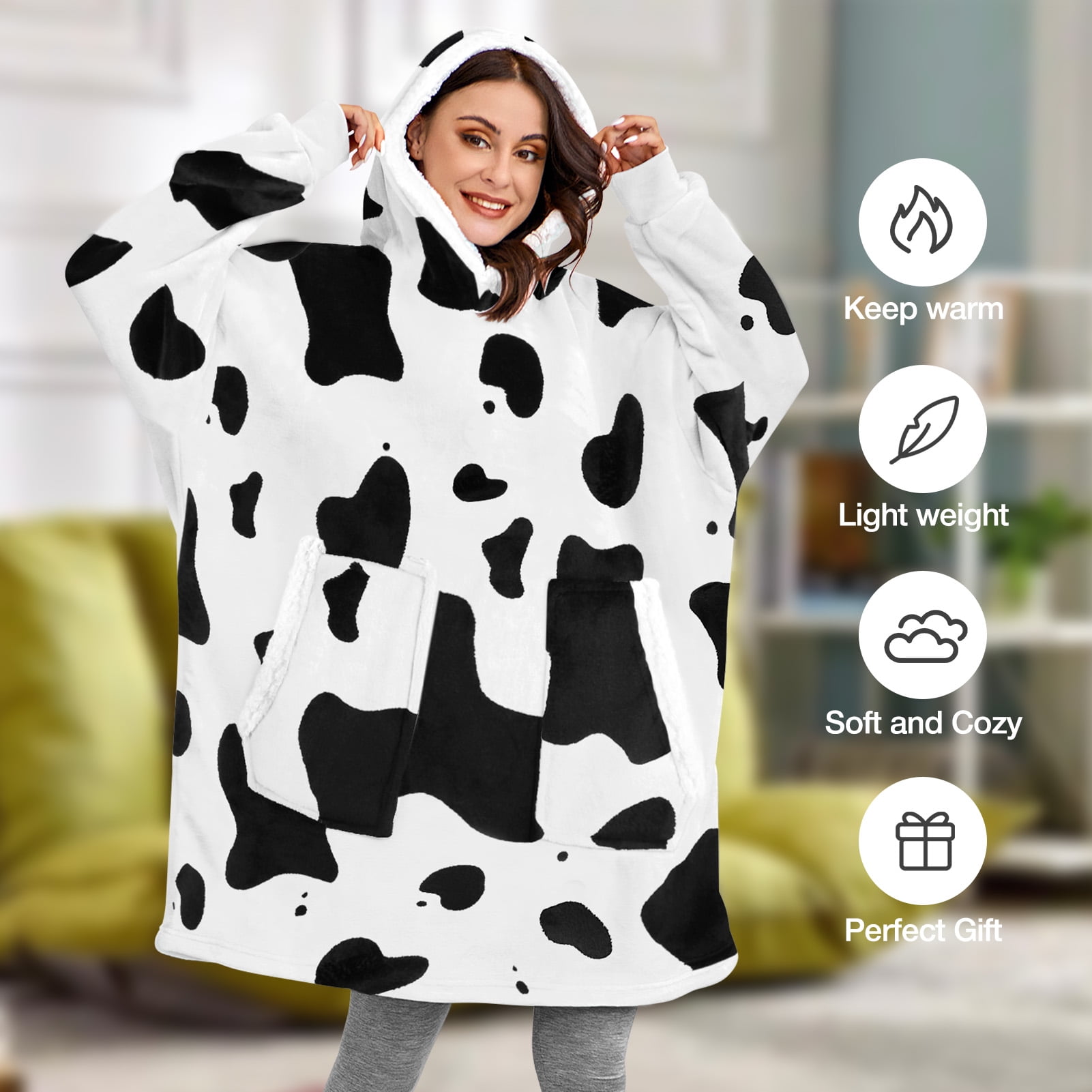 Cuddle crew reversible blanket hoodie walmart new arrivals