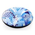 thumbnail image 1 of H2OGO! Snow 48" Arctic Rush Inflatable Winter Snow Tube Saucer Sled, Blue, 1 of 12
