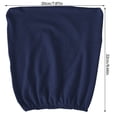thumbnail image 5 of Naiovety Funda protectora para silla de oficina, 2 piezas, funda para sillas, Protector Universal para muebles, suministros para el hogar de estilo Simple Decoración del hogar azul profundo Naiovety HA011156-09, 5 of 5