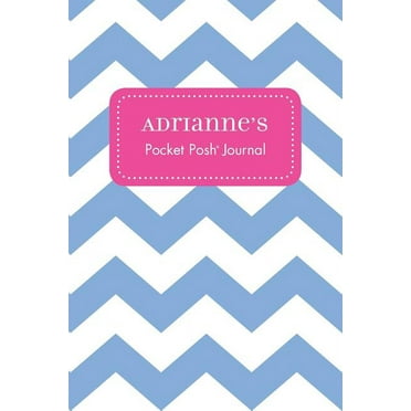 Adrianne's Pocket Posh Journal, Chevron (Paperback)