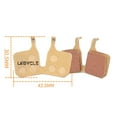 thumbnail image 1 of Pastillas De Freno De Bicicleta Pieza de repuesto para pastillas de freno de bicicleta para disco de aceite de 4 pistones Magura Mt5mt7 (metal dorado) Ndcxsfigh Accesorios para bicicletas, 1 of 7
