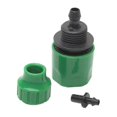 thumbnail image 1 of Garden Water Hose Quick Connector Fitting For 4/7mm 8/11mm Micro Hose New, 1 of 5