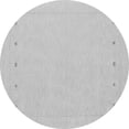 thumbnail image 1 of Ahgly Company Indoor Round Solid Gray Modern Area Rugs, 7' Round, 1 of 1