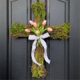 thumbnail image 5 of Easter Wreath Decor for Front Door,Easter Wreath Sign, for Wall Decor, 5 of 5