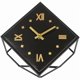thumbnail image 1 of wonima44 Battery Operated Mantel Clock with Square Metal Case,No Ticking Analog Quartz, Simple Operation for Bedroom/Travel/Desk/Kids, 1 of 1