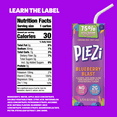thumbnail image 3 of PLEZi Blueberry Blast Juice Drink 6.75 fl oz, 8 Juice Boxes, 3 of 6