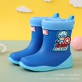 thumbnail image 1 of Zapatos de lluvia para niños de Disney, botas de lluvia impermeables cálidas de algodón desmontables para invierno, lindos zapatos de agua antideslizantes para bebés, plantilla 160-16cm Gao Jinjia LED, 1 of 2