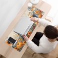 thumbnail image 3 of Happy Thanksgiving Fall Pumpkin Sunflower Large Gaming Mouse Pad Extended Mousepad Gaming with Stitched Edges, Non-Slip Base, Water Resist Keyboard Pad for Gamer, Office & Home, 31.5 X 11.8 in, 3 of 7