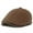Coffee, variant on Men Retro Wool Newsboy Beret Flat Hat Peaked Ivy Cap Golf Driving Warm Hats