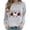 Gray, variant on Oalirro Christmas Sweatshirts for Women Long Sleeve Graphic Cute Womens Shirts Merry Christmas Wine Glass Print Pink Crew Neck Top, XS