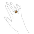 thumbnail image 3 of Bling Jewelry Mens Mens Silver Ring Claw Design with Tiger Eye Gemstone Oxidized Sterling Silver, 3 of 6