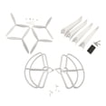 thumbnail image 3 of 4x de Protección de Hélices 4x Equipo Aterrizaje 4pc Tapa Protectora para X4 H501S H501C Quadcopter UAV Partes Blanco, 3 of 8